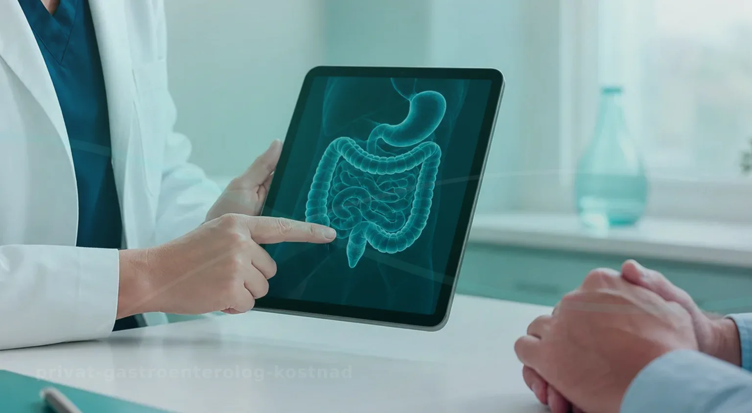 Privat gastroenterolog: kostnad, väntetid och utredning - kompletterande realistisk vårdbild med människa 3